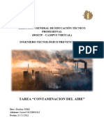 Tarea Contaminacion Del Aire - Ismael Guerisoli