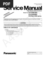 Servicemanual Panasonic kv-s5046h 5076h s8