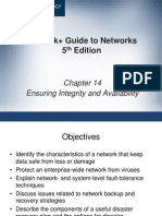 Network+ Guide To Networks 5 Edition: Ensuring Integrity and Availability