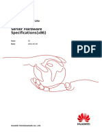 Imaster NCE-FAN Lite V100R023C10 Server Hardware Specifications (x86)