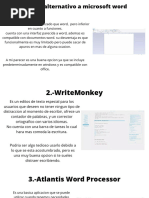 Software Alternativo A Microsoft Word