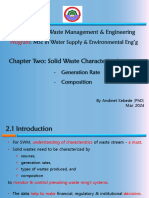 Wate Characterization