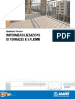 Lines Technical Document Impermeabilizzazione Di Terrazze e Balconi It