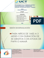 Sesiónes de Estimulación para Niños de 0 A 6 Meses