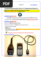 BMW Key Programming Mobile Device