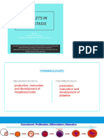 MLS 322 INTRO TO HEMOSTASIS STUDENT COPY - Megakaryopoeisis