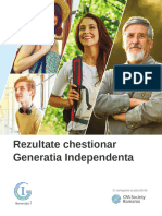 CFA - Rezultate Chestionar Independenta Financiara