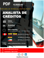 Diploma de Especialización para Analistas de Créditos - Equilibrium Financiero.-17