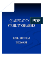 Qualification Stability Chamber