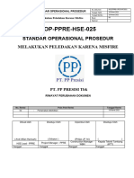 SOP Melakukan Peledakan Ulang Akibat Misfire