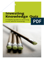 FINRA Investing Knowledge Quiz