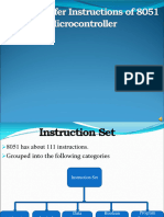 Unit 5-Data Transfer Instruction