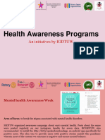 Health Awareness Programs