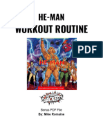 He Man Workout Routine