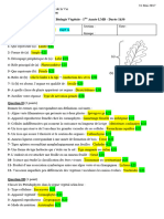 Corrigé Examen BV - Sujet A