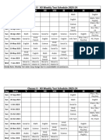 5 - 12 WeeklyTest 2023-24