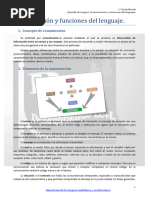 El Proceso de Comunicación y Las Funciones Del Lenguaje