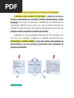 Organização de Biblioteca e Unidade de Informação