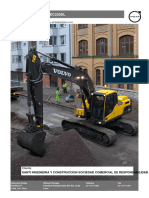 Ficha Tecnica Excavadora EC220DL - 2022