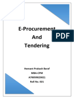 E Procurement