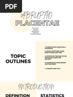 Abruptio Placenta