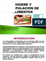 Higiene y Manipulación de Alimentos Presentacion