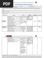 Evaluacion Diagnostica COMUNICACIÒN 5to Grado