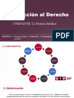 Introducción Al Derecho: UNIDAD III: La Norma Jurídica