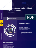 Herramientas de Exploración de Pórfidos de Cobre: en Breve Empezamos