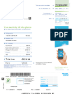 Your Electricity Bill at A Glance: Total Due