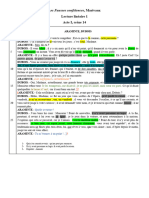 Analyse Linéaire Les Fausses Confidences Marivaux Acte 1 Scène 14