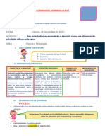 SESION N°15 Una Buena Alimentación Nos Ayuda A Prevenir Enfermedades.