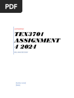 Tex3701 Assignment 4 2024F3