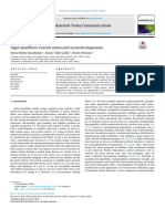 Algae Electrospinning Review Article 2022