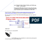 Rado Programming Cables