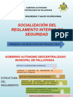 Socializacion Del Reglamento