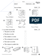 Curious Kids 1 Unit 1 Test