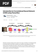 Introduction To Convolutional Neural Network (CNN) Using Tensorflow - by Govinda Dumane - Towards Data Science