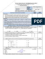 Eval Diagnóstica 1ero Bgu-Matematica