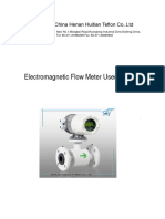 Magnetic Flowmeter Operation Manual