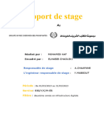 Rapport de Stage