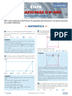 34 º Desafio para O 9º Ano: Resolução Das Questões