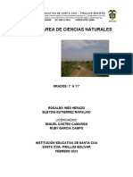 Plan de Area Ciencias Naturales I.E. Santa Coa 2023