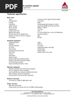 74 CTAG - Specification