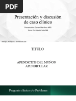 Presentación y Discusión de Caso Clínico