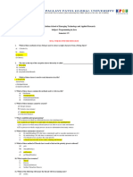 Java - MCQ For 2nd Mid Sem