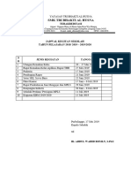 Jadwal Kegiatan Sekolah