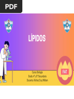 Lipidos 4° y 5° Secundaria