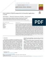 Green Synthesis of Hybrid Nanoparticles For Biomed - 2022 - Applied Surface Scie