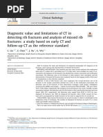 Diagnostic Value and Limitations of CT in Detectin